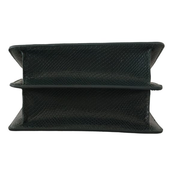 Patrizia Pepe Green Leather Embellished Shoulder Strap Women Bag - Picture 5 of 6